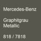 Preview: Mercedes-Benz, Graphitgrau Metallic, 818 / 7818.